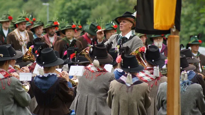 Insgesamt vier Musikkapellen waren vertreten.
