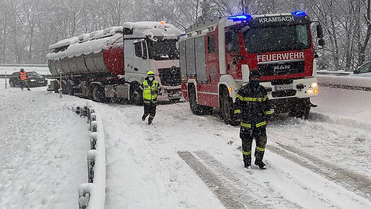 Verkehrsprobleme auch auf der Inntalautobahn