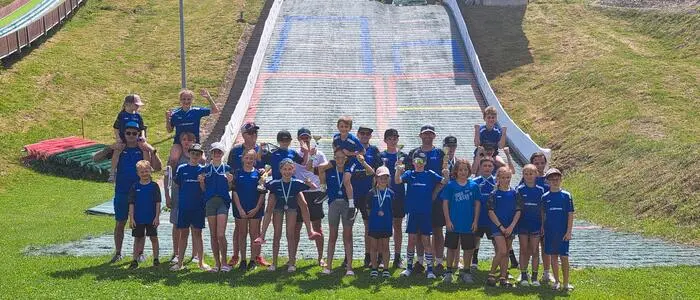 Die Nachwuchssportlerinnen und -sportler des SC Erzbergland sind voller Motivation für den Sommerlandescup in der Eisenerzer Ramsau