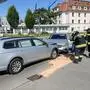 In der Kapruner-Generator-Straße krachten am Mittwochvormittag zwei Pkw zusammen