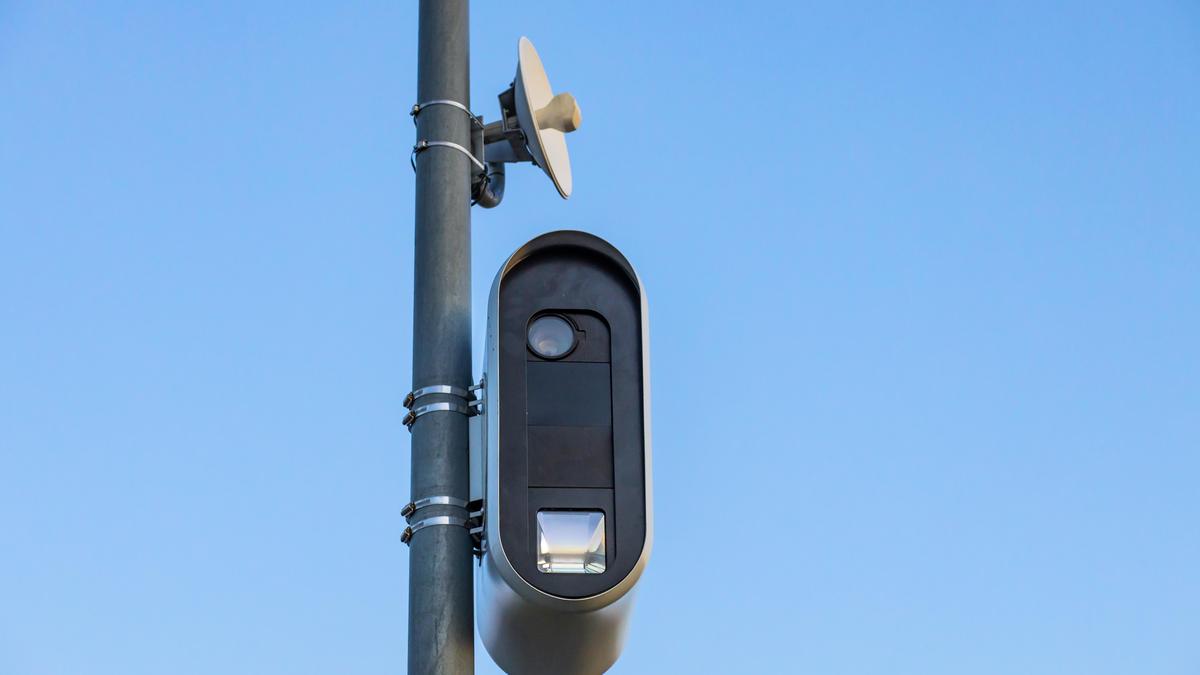 Eine der 37 hochmodernen Kameras zur Verkehrsüberwachung in Kroatien. 