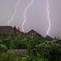 Im ganzen Bundesland gingen Gewitter nieder 