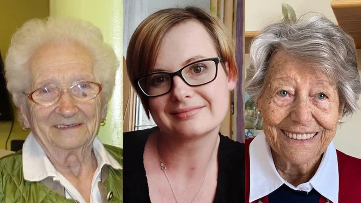 Edith Kindler, Cornelia Zitzenbacher und Anneliese Drobesch