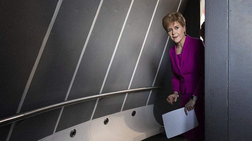 Nicola Sturgeon, Chefin der schottischen Nationalpartei, möchte ein neues Unabhängigkeitsreferendum 