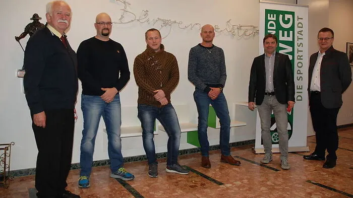 Max Galler, Martin Haid, Philipp Prommegger, Mario Pörtschacher, Günter Reichhold und Wolfgang Stiegmaier 