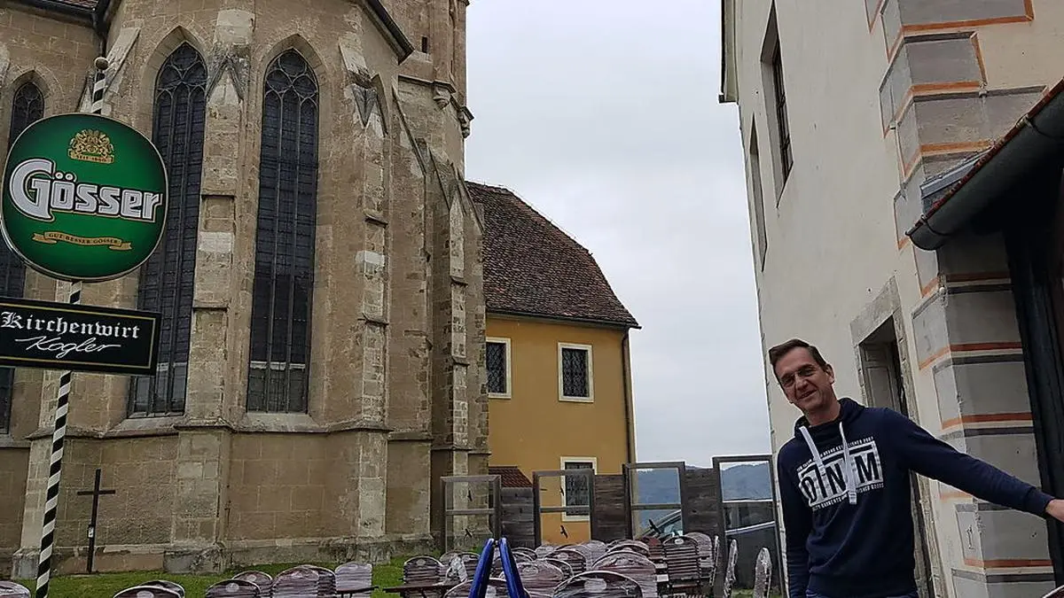 Walter Kogler sperrt auf