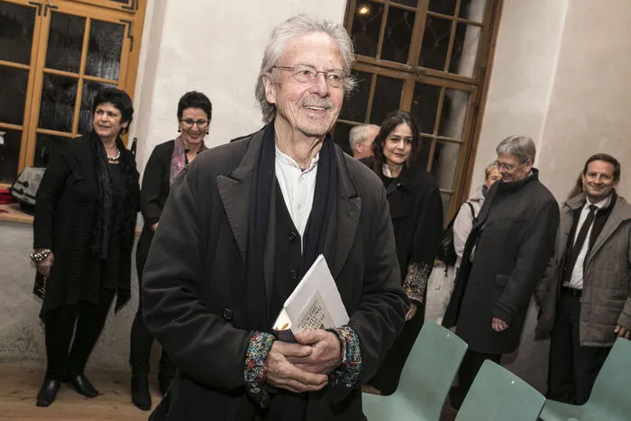Peter Handke meinte bescheiden: "Eigentlich verdiene ich diese Auszeichnung überhaupt nicht."