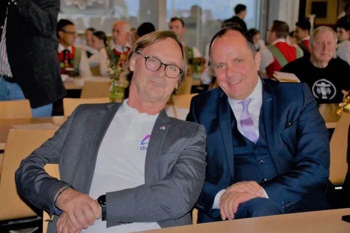 Unter den Gratulanten fanden sich auch der Weizer Bürgermeister Erwin Eggenreich und NR Bürgermeister Christoph Stark.
