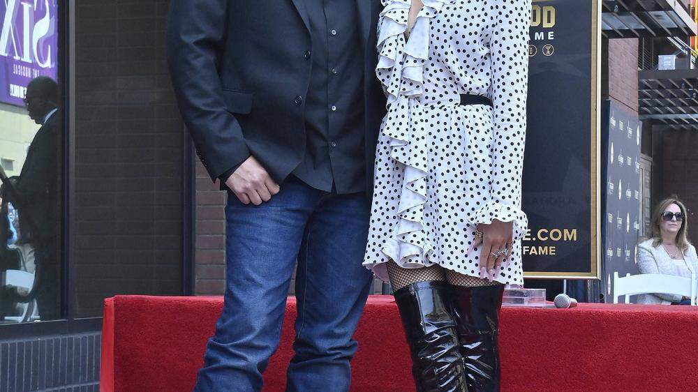 Blake Shelton mit seiner Frau Gwen Stefani