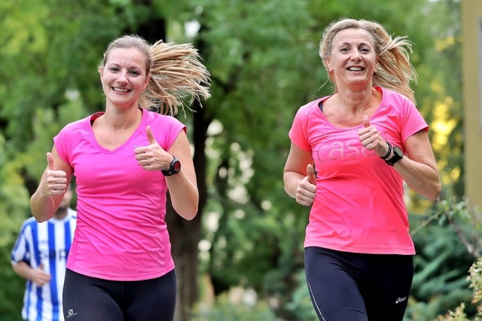 Dabei spazierten oder walkten oder joggten 170 Mitarbeiter über das Firmengelände. Für einen guten Zweck.