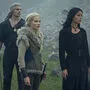 Auf der Flucht: Geralt, Ciri und Yennefer 