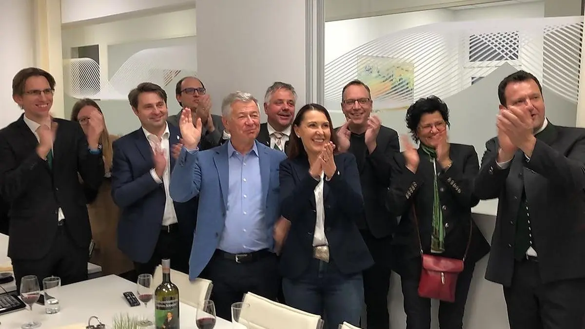 Jubel bei der ÖVP in Leibnitz