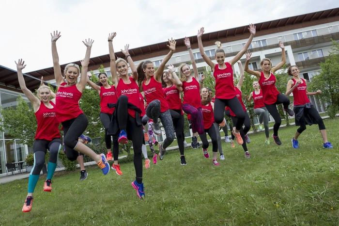 Auch Sport-Jumping stand am Programm