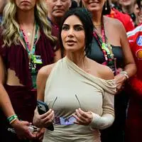 Kim Kardashian zog in Monaco alle Blicke auf sich