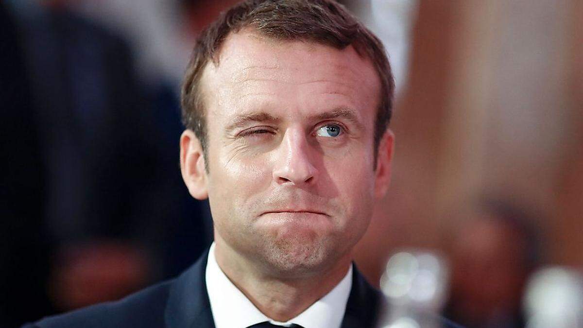 Frankreichs Präsident Emmanuel Macron