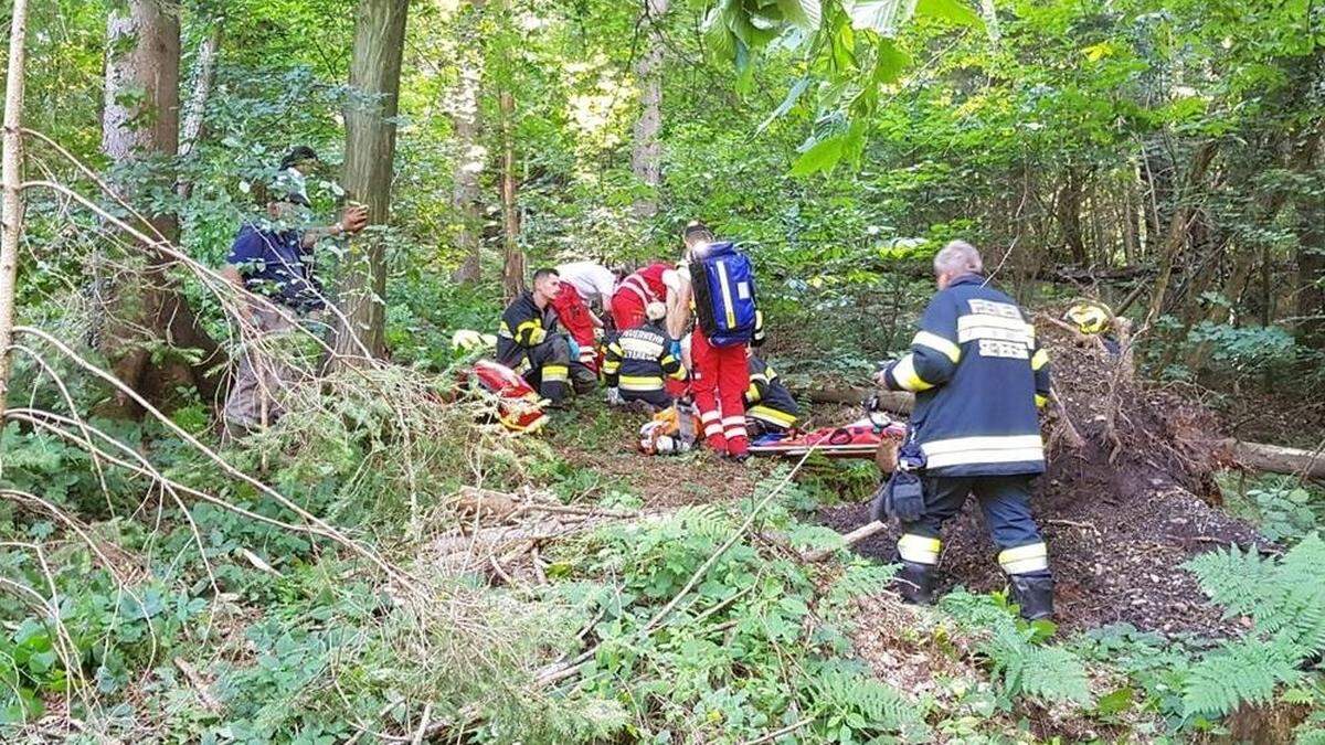 Der 54-Jährige wurde am Kopf getroffen