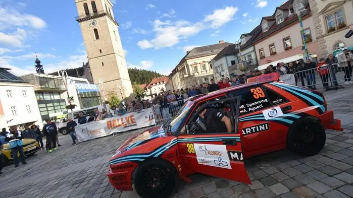 Der Auftakt für die diesjährige „ET König Rallye powered by Peter Hopf Erdbau“ erfolgte in Judenburg.