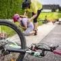 Sturz Unfall Rad Fahrrad Räder Radfahrer