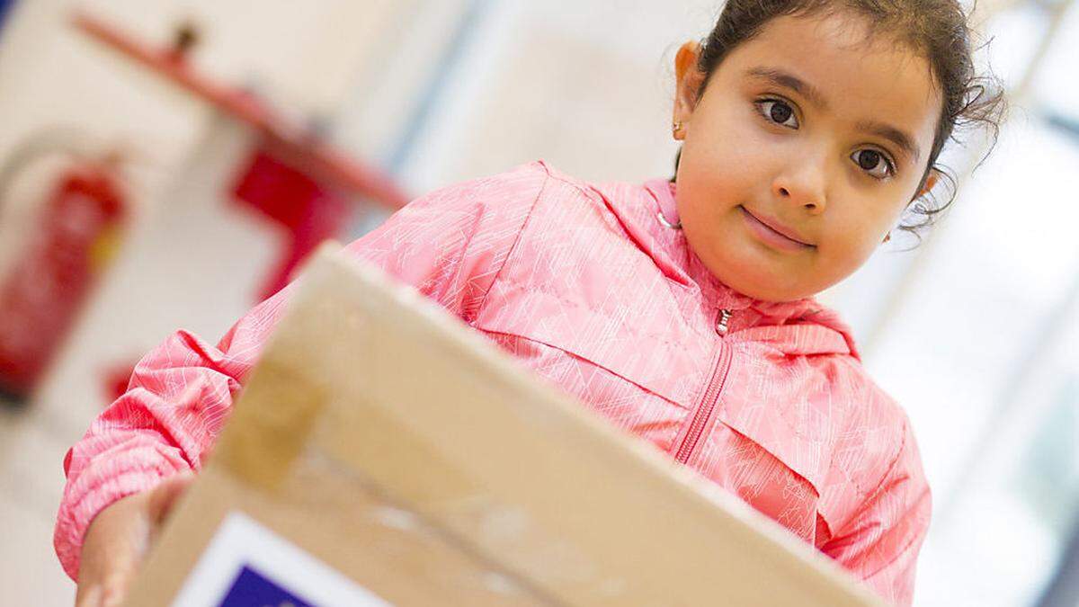 Mit dem Schulstartpaket hilft das Rote Kreuz finanziell benachteiligten Familien