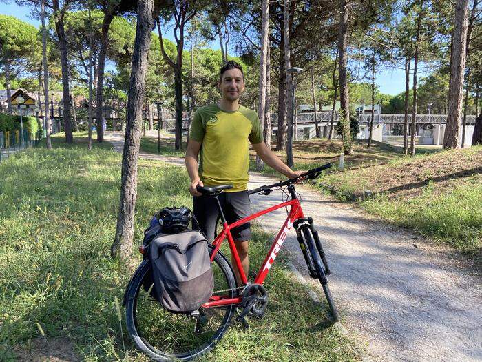 Unterwegs mit Fahrrad-Guide Fabio Moro
