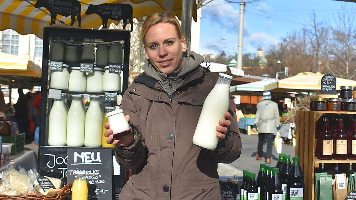 Bald steht die Familie Schögler mit ihren Produkten auch am Wetzelsdorfer Bauernmarkt
