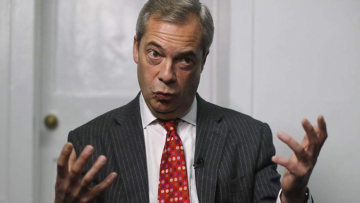 Nigel Farrage soll Schuld an der Niederlage Hofers tragen