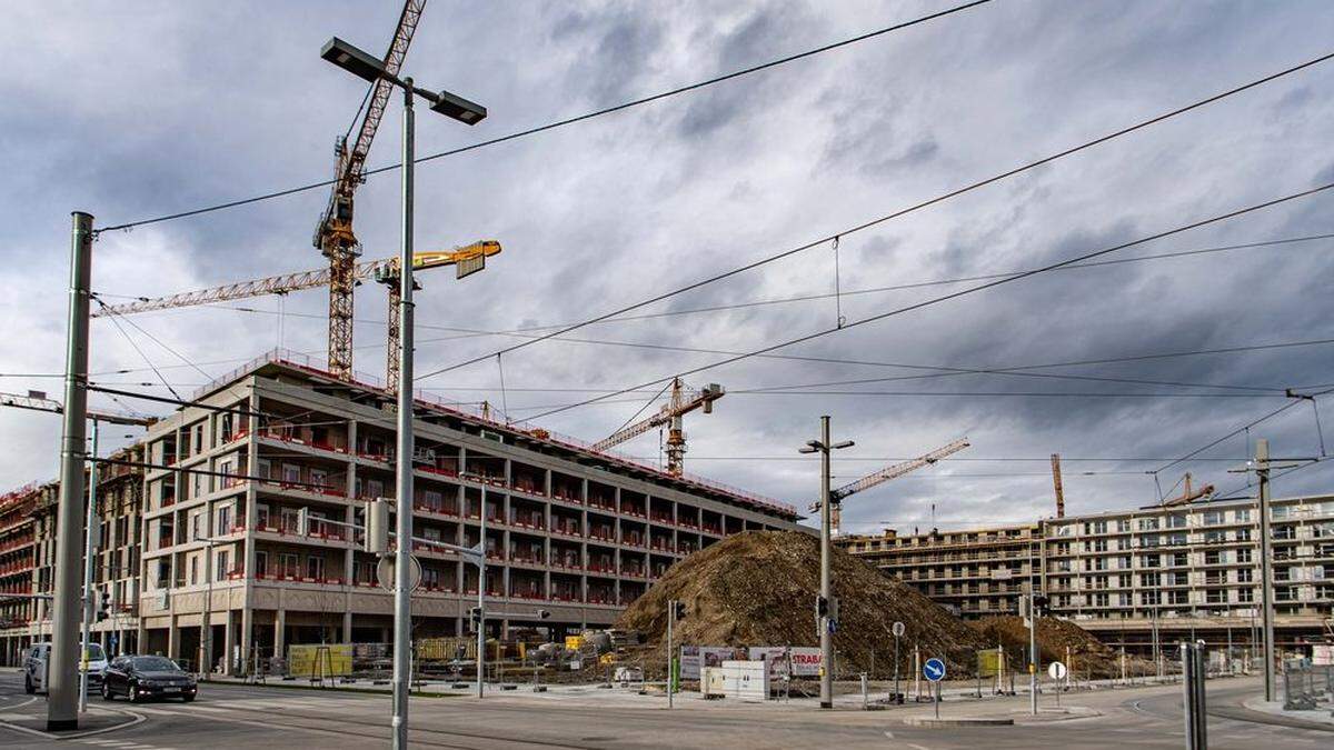 Der Bauboom in Graz und dem Umland hält an
