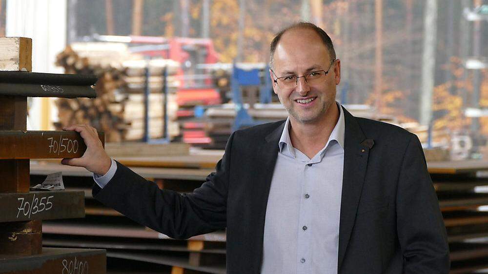 Geschäftsführer des 130-köpfigen Unternehmens: Michael Winkelbauer