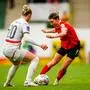 RIED,AUSTRIA,31.MAY.24 - WOMEN SOCCER - European Qualifiers 2025, Austria vs Iceland. Image shows Barbara Dunst (AUT) and Gudny Arnadottir (ISL).
Photo: GEPA pictures/ Thomas Fuernholzer