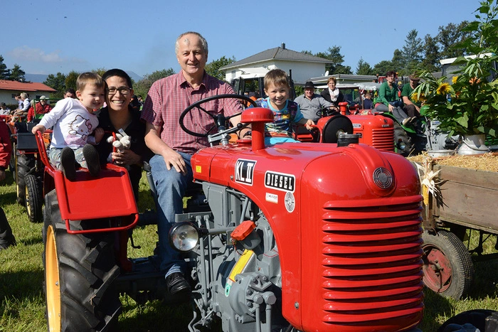 Die bekannte Villacher Unternehmerfamilie Falle, Thomas, Alex, Martin und Simon