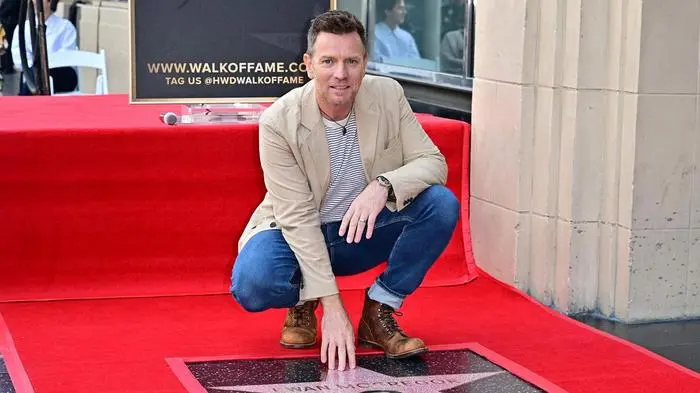Ewan McGregor freute sich im September über den 2.789. Stern am „Walk of Fame“ in Hollywood