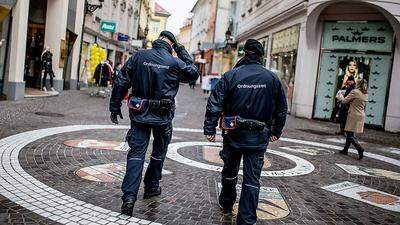 In Klagenfurt überwachen bereits Mitarbeiter des Ordnungsamtes die Innenstadt, in Feldkirchen ist das kein Thema.