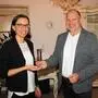 Bernhard Schröttner übergab seinen Büroschlüssel an seine Nachfolgerin Jasmin Cichy
