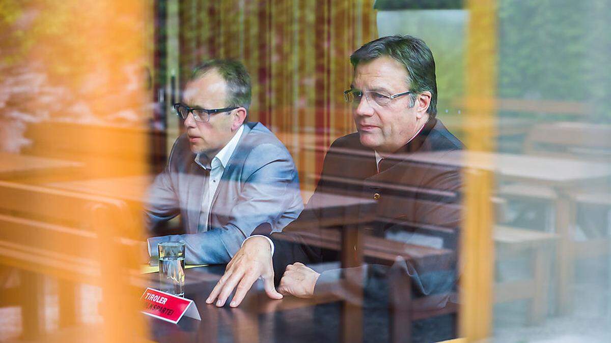 Sie beide traten schon auffallend lange nicht mehr gemeinsam in Osttirol auf: Bezirksparteiobmann Martin Mayerl und Landespartei- obmann Günther Platter. Die Bezirkspolitiker sind bei Platter nicht mehr erste Adresse 