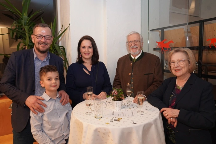 Amtsleiter Christian Rudiferia mit Familie