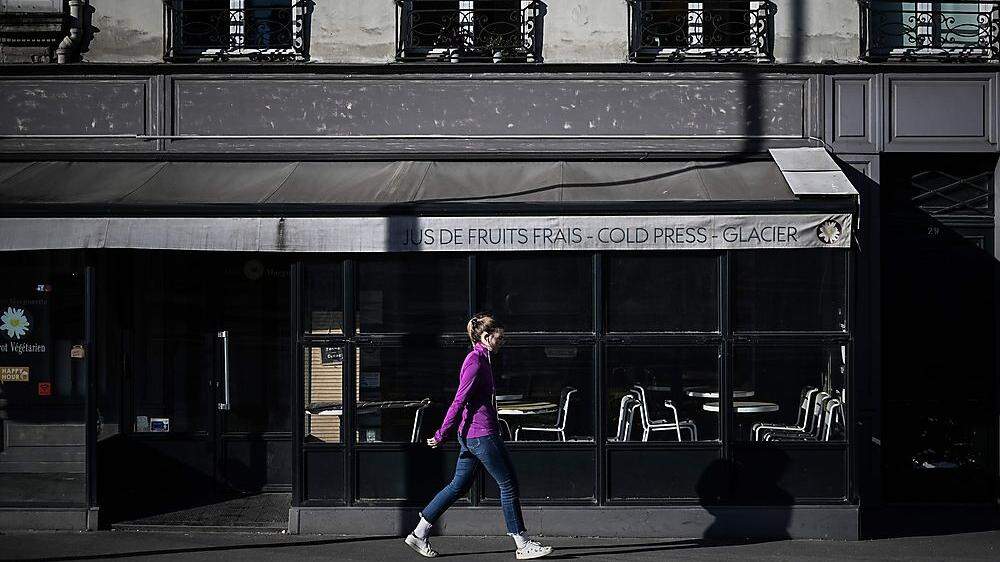 Auch in Paris herrschen strenge Ausgangsbeschränkungen