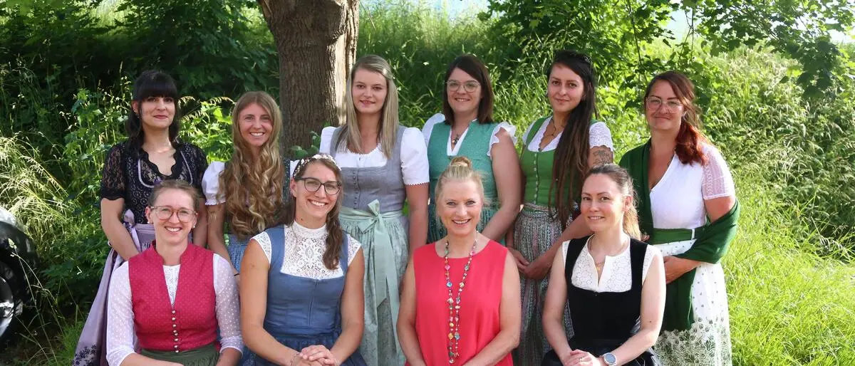 Die Absolventinnen des Kollegs für Sozialpädagogik