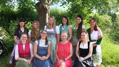 Die Absolventinnen des Kollegs für Sozialpädagogik