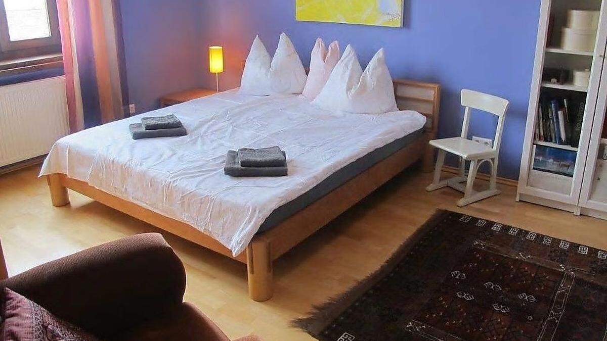 Dieses Zimmer bietet &quot;Astrid&quot; aus Klagenfurt über Airbnb an