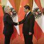 Bundespräsident Heinz Fischer mit Chinas Staatsoberhaupt Xi Jinping 