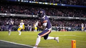 DJ Moore fing den entscheidenden Pass zum Sieg der Chicago Bears