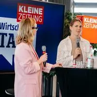 Marie-Theres Knill zu Gast beim Female Wirtschaftstalk der Kleinen Zeitung.