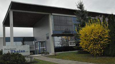 Seit 2002 ist die Druckerei Theiss im Gewerbepark St. Stefan