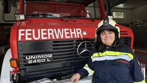 Lucia Steinbauer war 19 Jahre lang Feuerwehrkommandantin in St. Kathrein am Offenegg, sie war zugleich die erste Kommandantin in ganz Österreich