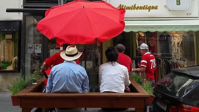 Das wohl kleinsten Public Viewing der Welt
