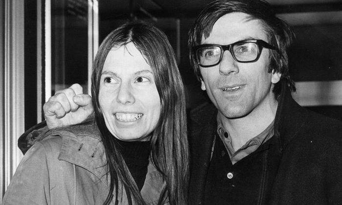 Rudi Dutschke und seine Frau Gretchen am 22. Dezember 1970 in London.