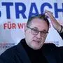 ABD0024_20250224 - WIEN - ÖSTERREICH: „Team HC-Strache"-Obmann Heinz Christian Strache im Rahmen einer PK mit dem Titel "Aktuelles zur Wien-Wahl 2025" am Montag, 24. Februar 2025, in Wien. - FOTO: APA/ROLAND SCHLAGER
