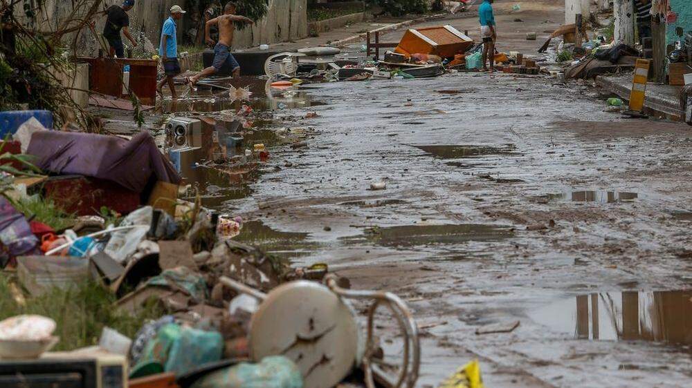 Die Schäden nach den Überflutungen in Sao Paulo sind massiv