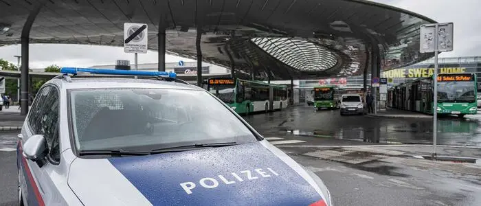 Am Grazer Hauptbahnhof wurde der Raub begangen