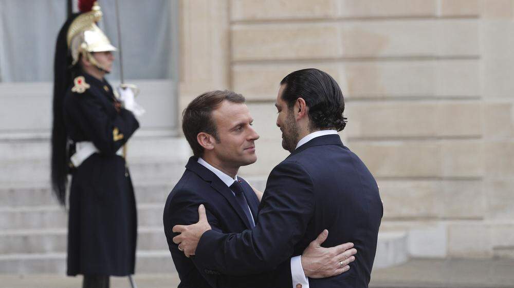 Hariri erhielt Rückhalt in Paris